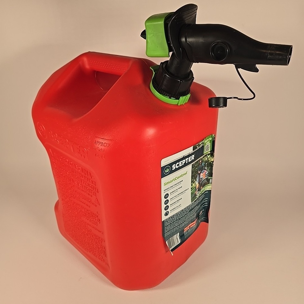 Scepter‎ Gas Can 5 Gallons Red Model FSCG575 w/Spout SEE PHOTO